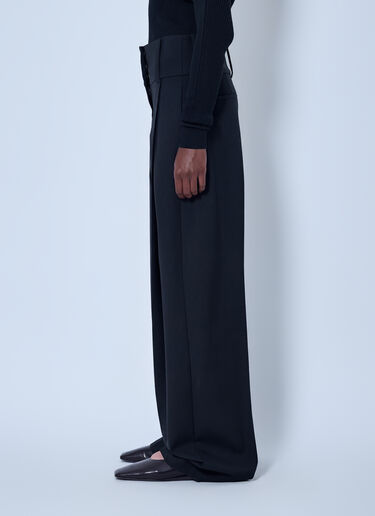 LN-CC® - Sportmax: Girino Wool Pants - Black Sportmax Girino Wool Pants Black spx0266020
