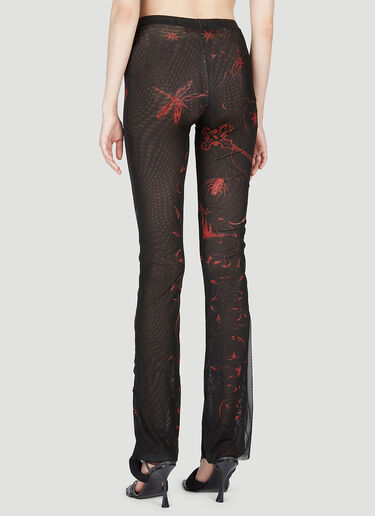Ottolinger Graphic Mesh Pants Black ott0253004