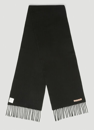 Acne Studios 细长围巾 黑色 acn0253051
