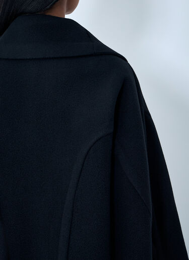 The Row Temur Coat Black row0263005