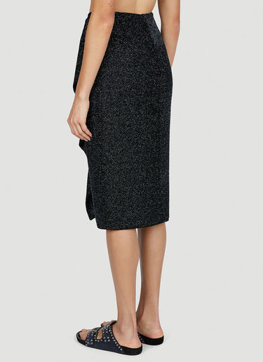 アリッサ ギャザースカート Isabel Marant Étoile アリッサ ギャザースカート ブラック ibe0251017