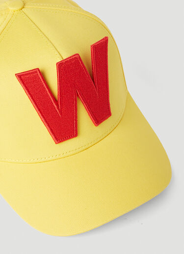 Walter Van Beirendonck W Baseball Cap Yellow wlt0152030