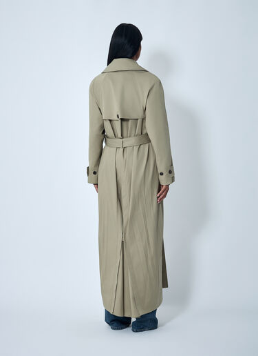 Balenciaga Cocoon Maxi Trench Coat Beige bal0262004