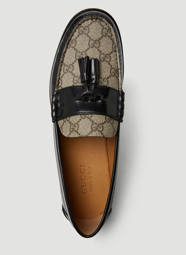 Gucci GG Tassel Loafers Black guc0150141