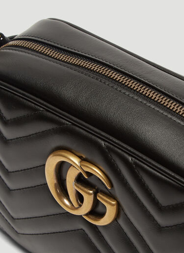 Gucci GG Marmont Small Shoulder Bag Black guc0235096
