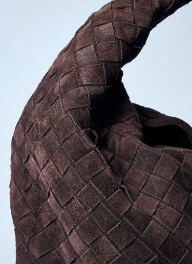 Bottega Veneta Large Hop Shoulder Bag Brown bov0259028