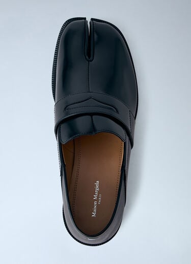 Maison Margiela Tabi Leather Loafers Black mla0240022