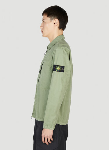 컴퍼스 패치 오버셔츠 Stone Island 컴퍼스 패치 오버셔츠 그린 sto0152030