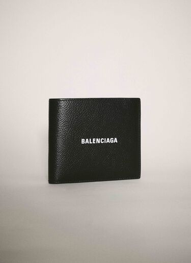 Balenciaga 로고 반지갑 블랙 bal0143082