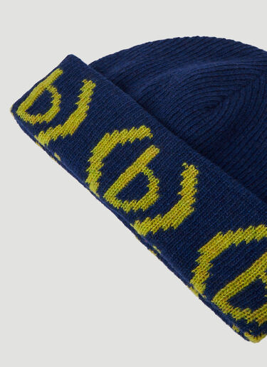 Bstroy Knit (B).eanie Hat Blue bst0350016