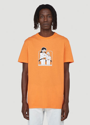 LN-CC x Kyle Platts T 01 Health and Safety T-Shirt Orange kyl0342001