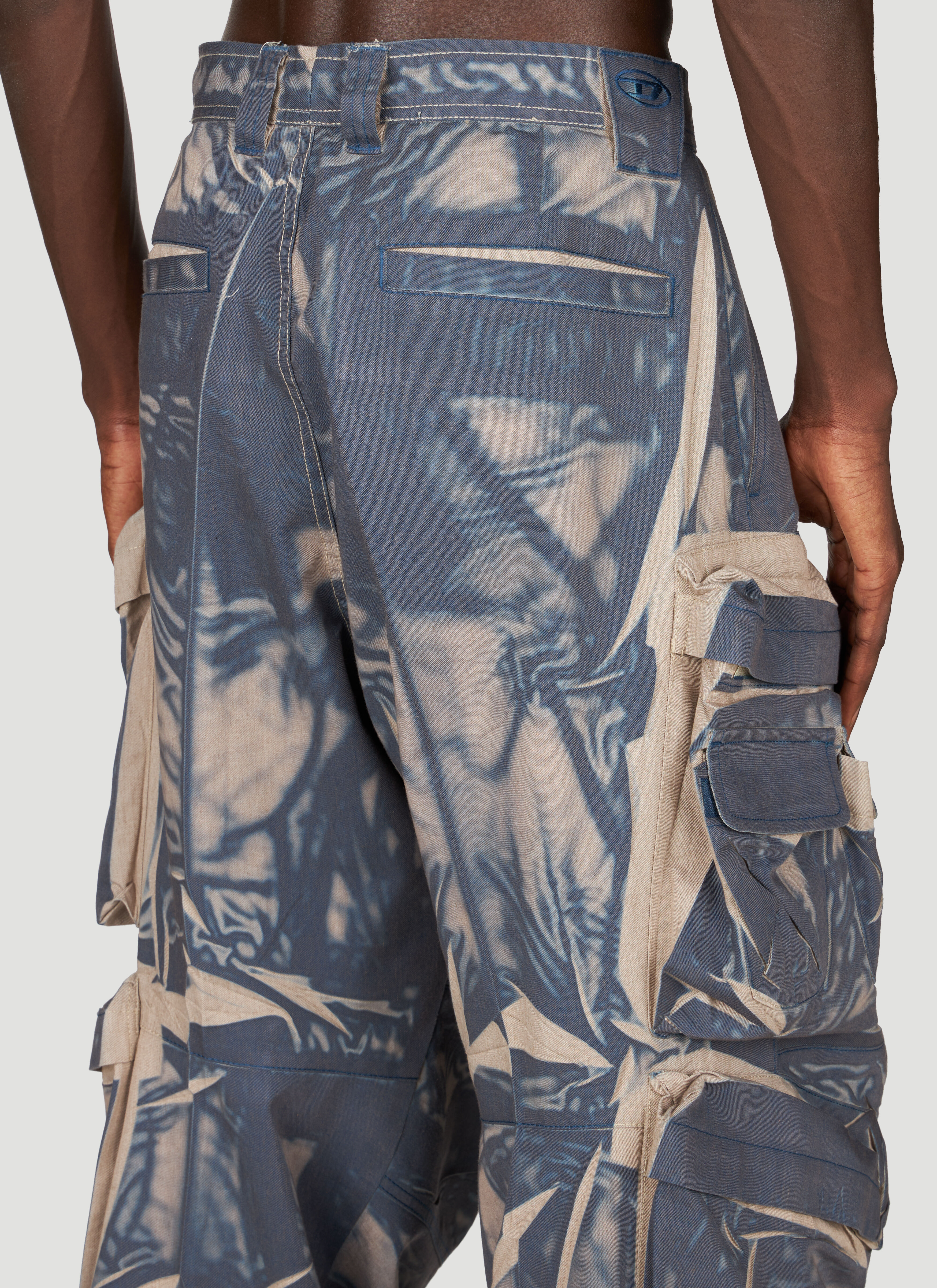 ディーゼル DIESEL DIESEL カーゴパンツ A14759 0SKAE PーDANZEL （9XX/ブラック）