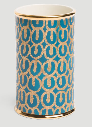 L'Objet Fortuny Ashanti Small Vase Green wps0639527