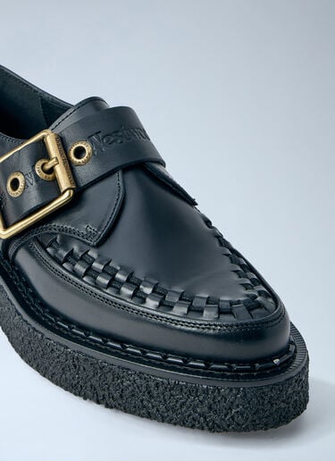 Buckle Detail Leather Loafers Vivienne Westwood Buckle Detail Leather Loafers Black vvw0264069