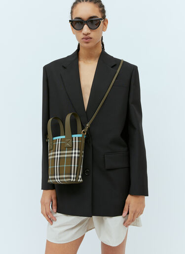 Burberry ミニロンドントートバッグ グリーン bur0254001