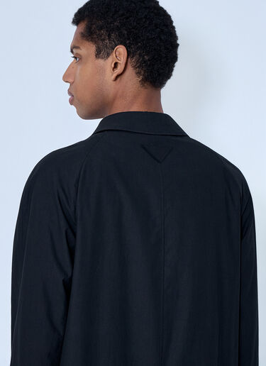 Prada Classic Single-Breasted Coat Black pra0164020