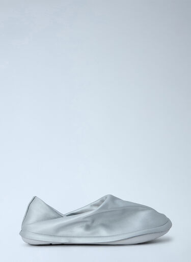 LN-CC® - Camper x Issey Miyake: Peu Form Slip Ons - Silver Camper x Issey Miyake Peu Form Slip Ons Silver cim0366002