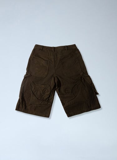 LN-CC® - Nike by Yaku: Re-Create Shorts - Brown Nike by Yaku Re-Create Shorts Brown nik0165009