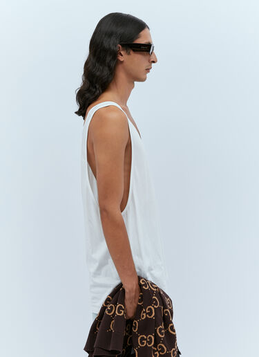 Long Tank Top Gucci Long Tank Top White guc0154020