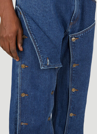 Y/Project Panelled Jeans Blue ypr0149012