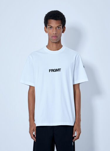 LN-CC® - Moncler x FRGMT Hiroshi Fujiwara: Logo Motif T-Shirt - White Moncler x FRGMT Hiroshi Fujiwara Logo Motif T-Shirt White mfr0166007