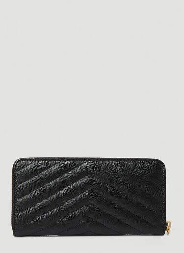 Cassandre Matelassé Wallet Saint Laurent Cassandre Matelassé Wallet Black sla0245078