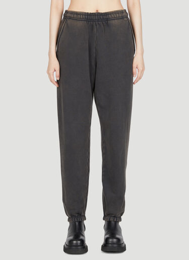 Entire Studios Washed Heavy Track Pants Black ent0353006