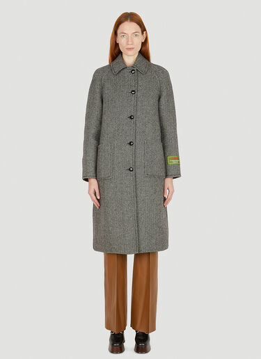 Gucci Reversible Chevron GG Coat Grey guc0251047
