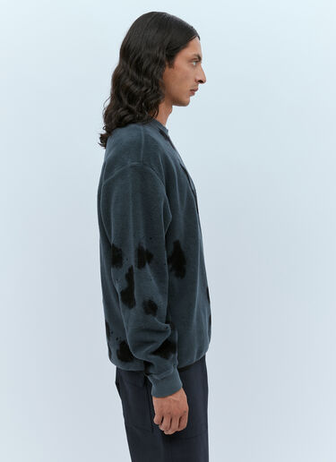 Stone Island Distressed Fleece Sweatshirt Grey sto0154013