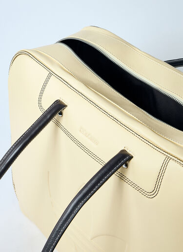 adidas by Wales Bonner Leather Bowling Bag White awb0359008
