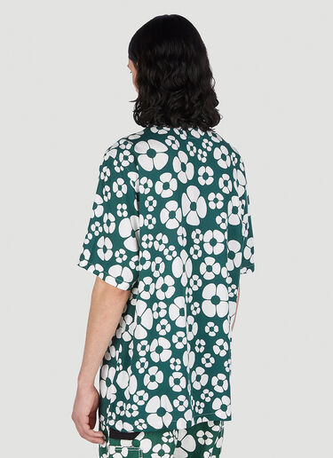 Marni x Carhartt 花卉印花衬衫 绿色 mca0150007