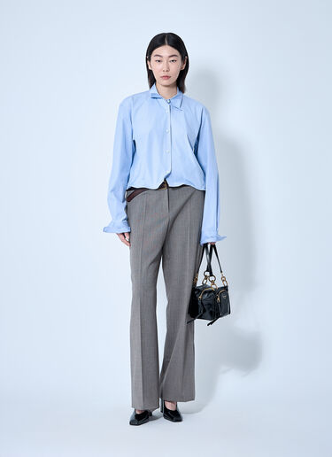 Prada Button-Down Shirt Blue pra0260063
