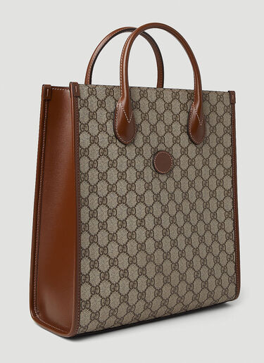 Gucci Interlocking G Medium Tote Bag Beige guc0152253