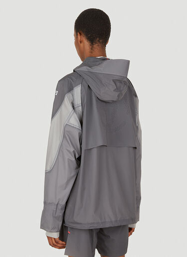 SLAM JAM Transformable Windbreaker Jacket Grey slj0349003