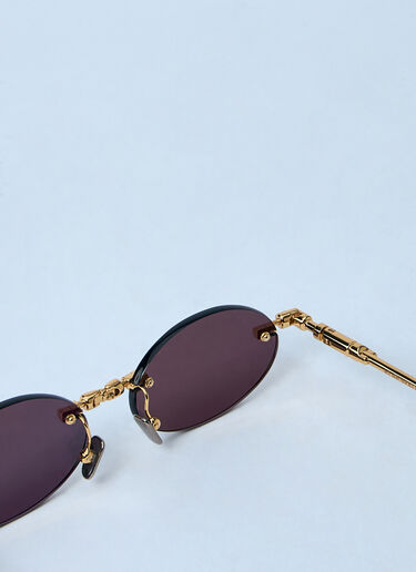 Kuboraum H62 52-15 Sunglasses Gold kub0361003