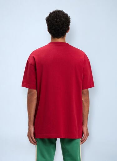 Bear In Mind T-shirt Palm Angels Bear In Mind T-shirt Red pma0160014