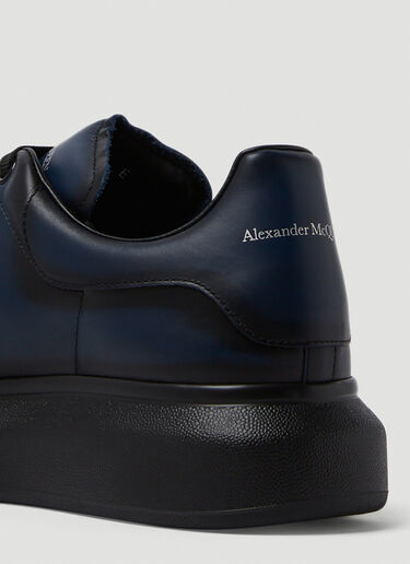 Alexander McQueen Larry Oversized Sneakers Dark Blue amq0150019