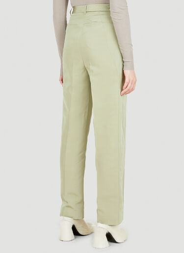 Peter Do Twisted Seam Pants Green ptd0248003