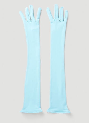 VTMNTS Long Eveningwear Gloves Blue vtm0348004