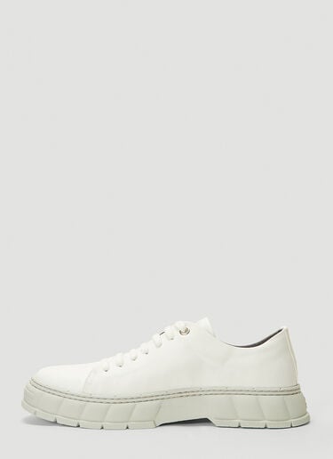 Virón 2005 Faux-Leather Sneakers White vir0342007
