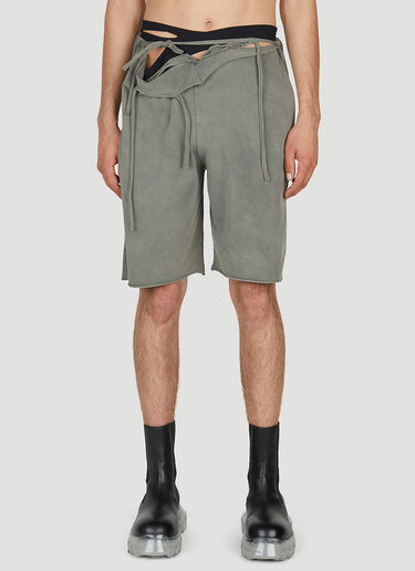 Ottolinger Drape Shorts Green ott0152002