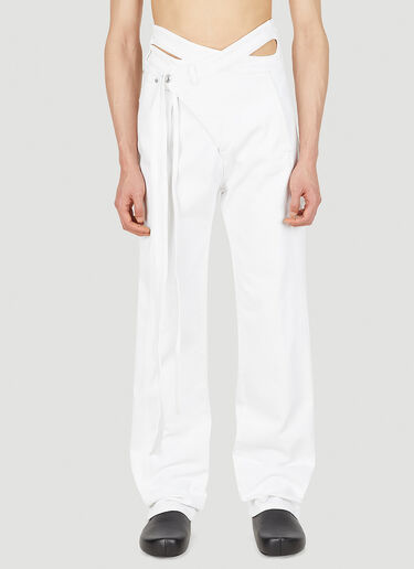 Signature Wrap Jeans Ottolinger Signature Wrap Jeans White ott0348009