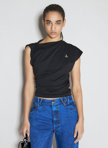 Vivienne Westwood Hebo T-Shirt Black vvw0255035