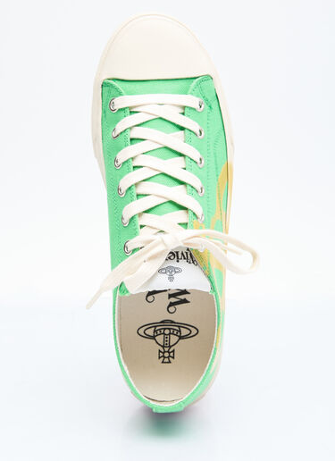 Vivienne Westwood Plimsoll 低帮 2.0 运动鞋 绿色 vvw0255055
