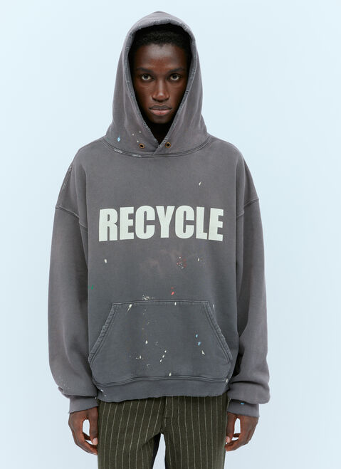 Homme Plissé Issey Miyake 90'S Recycle Hooded Sweatshirt Black hmp0154005