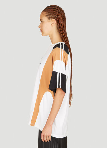 Martine Rose Multi Panel Short Sleeve T-Shirt White mtr0353001