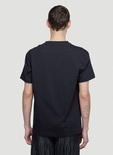 Soulland スクリブルロゴTシャツ ブラック sld0148003