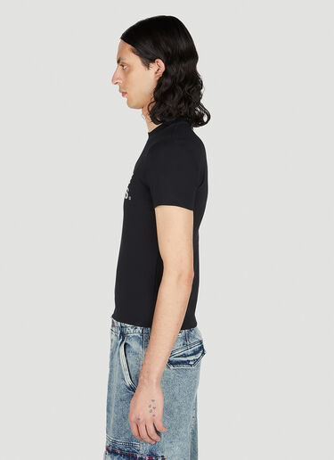 VETEMENTS 标语 T 恤 黑色 vet0151007