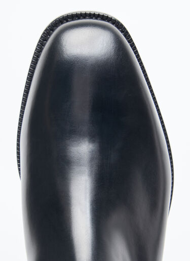 Dolce & Gabbana Knee-High Leather Boots Black dol0158008