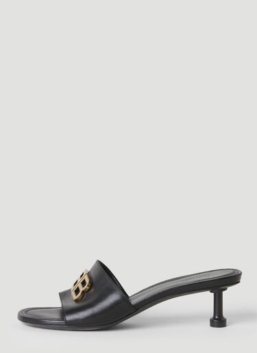 Groupie Heeled Mules Balenciaga Groupie Heeled Mules Black bal0251058